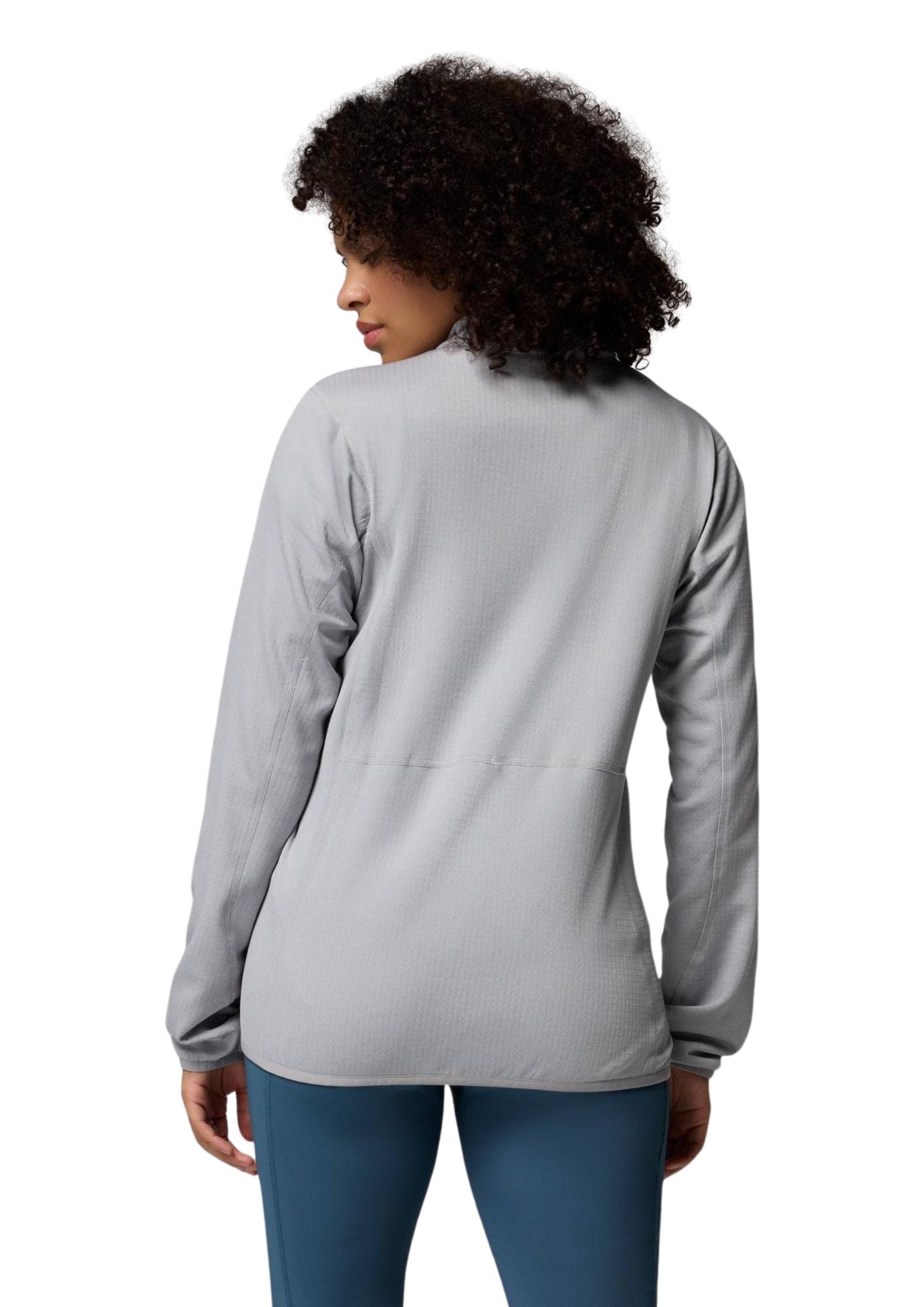 Chaqueta ligera Essential Hike Grid Fleece con cremallera completa