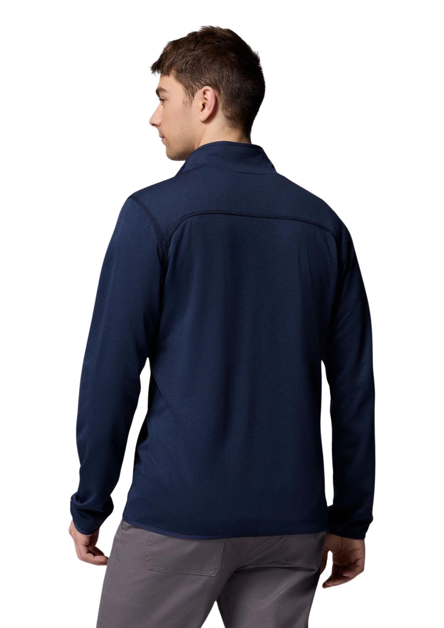 Chaqueta ligera Essential Hike Grid Fleece con cremallera completa