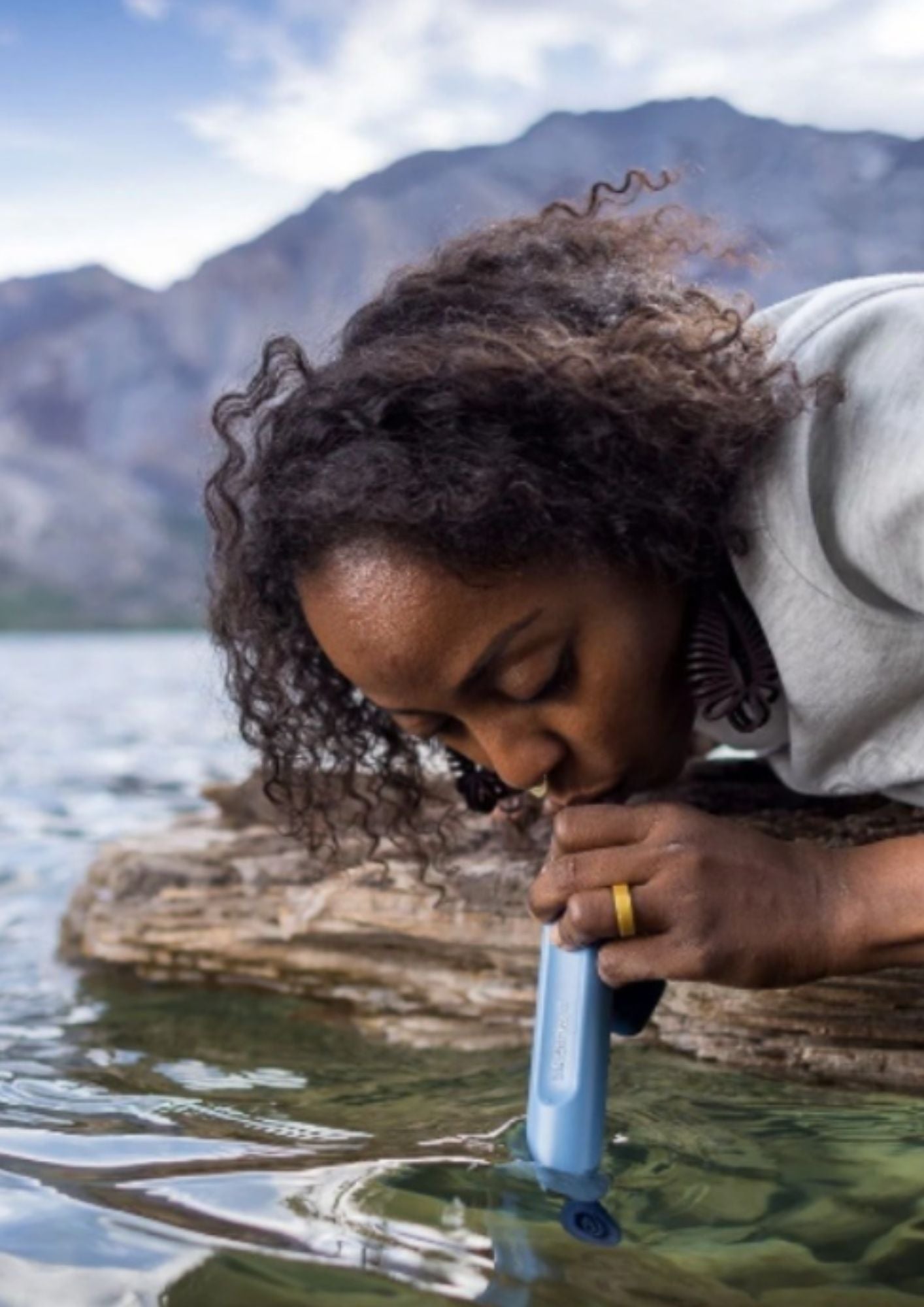 "Paille" filtrante - Filtre à eau personnel - Peak series