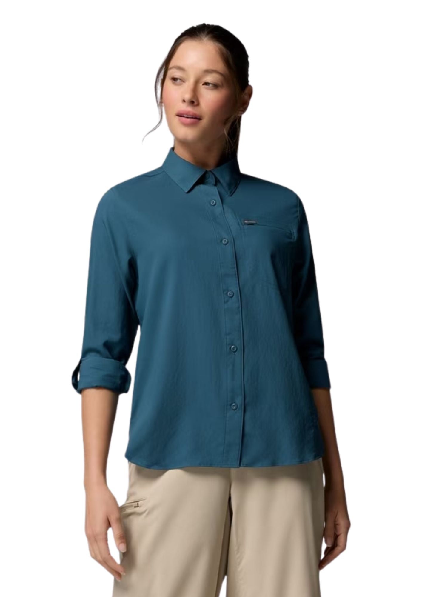Camisa técnica de manga larga para exteriores con protección UV Silver Ridge Utility II