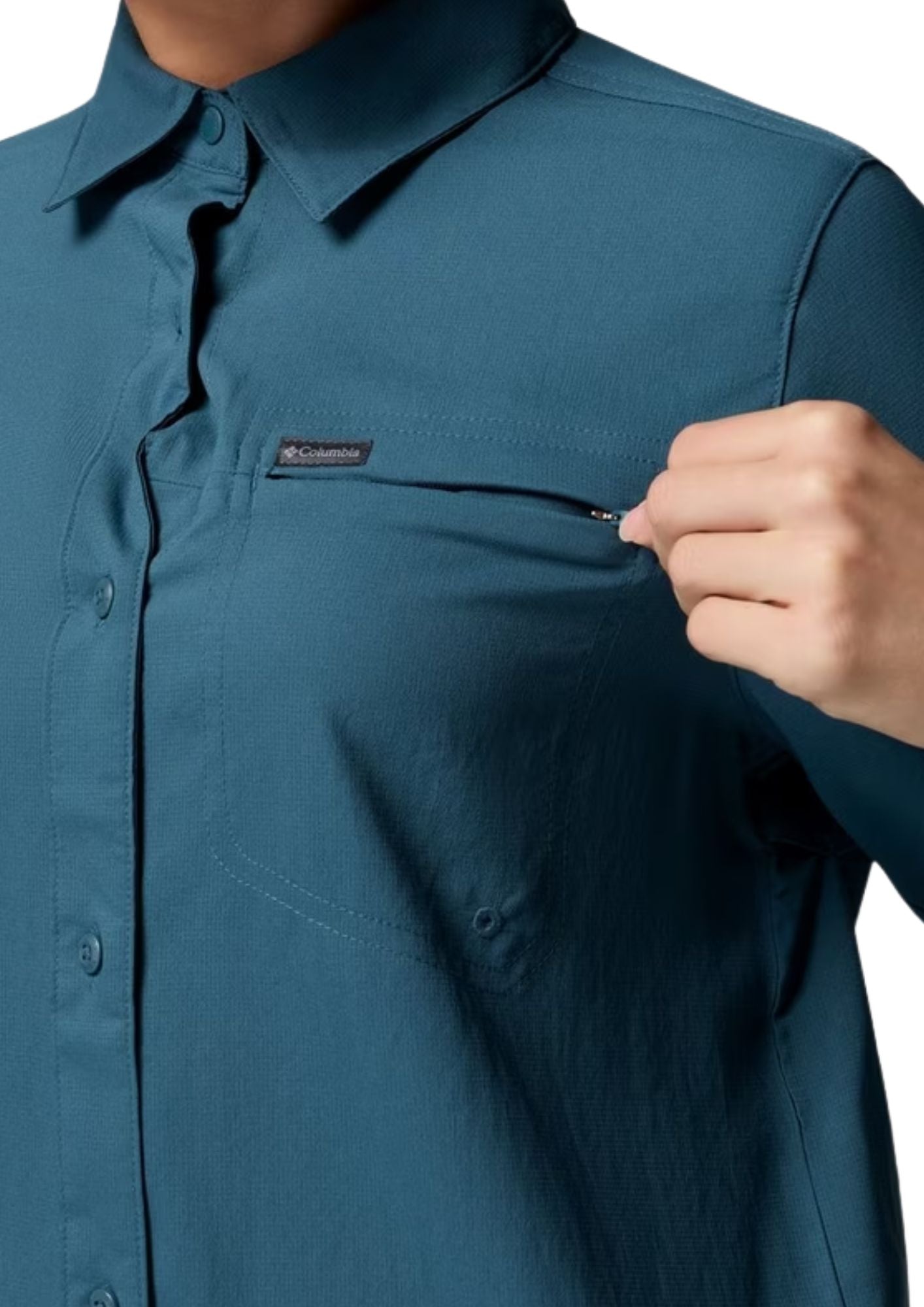 Camisa técnica de manga larga para exteriores con protección UV Silver Ridge Utility II