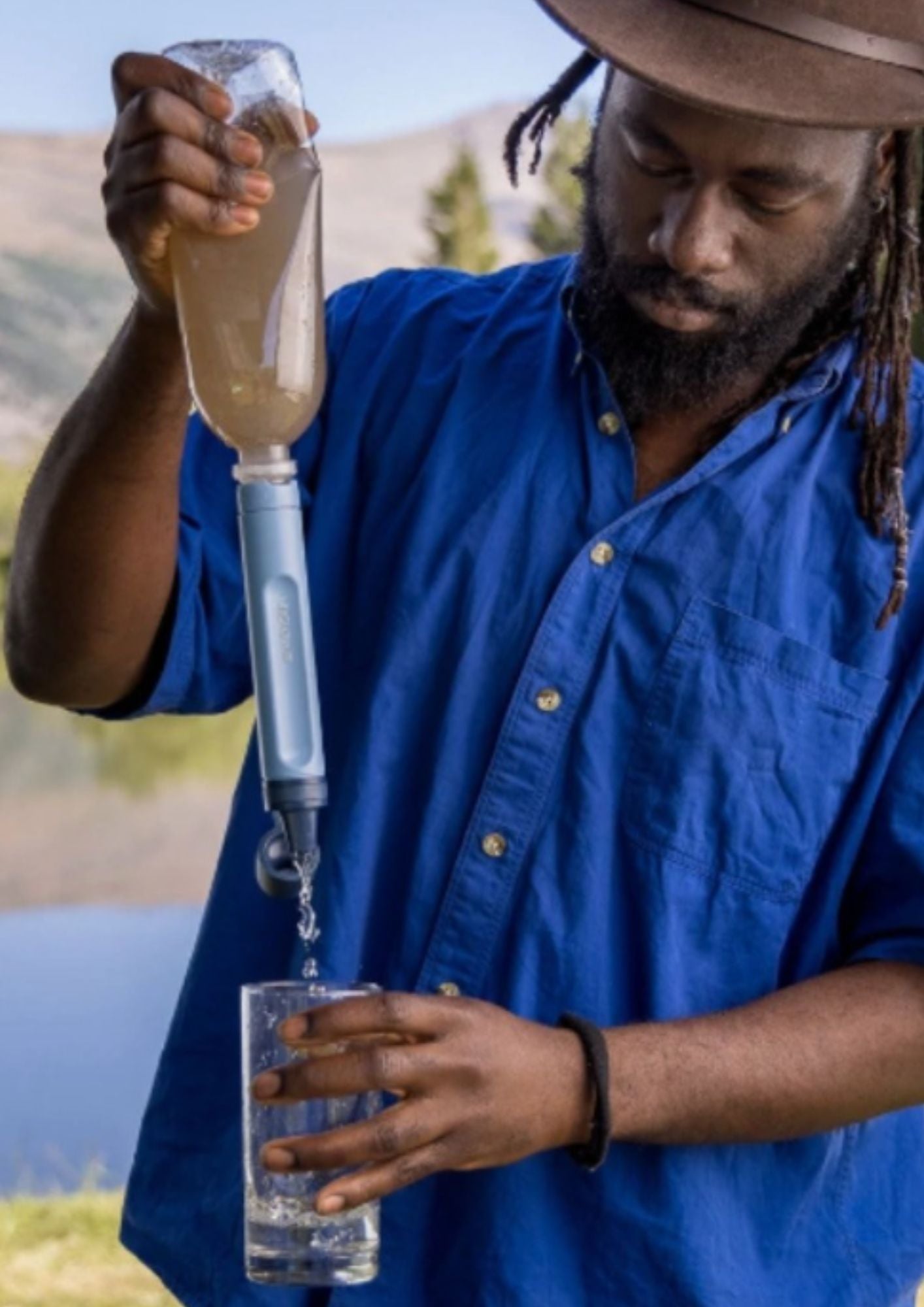 "Paille" filtrante - Filtre à eau personnel - Peak series