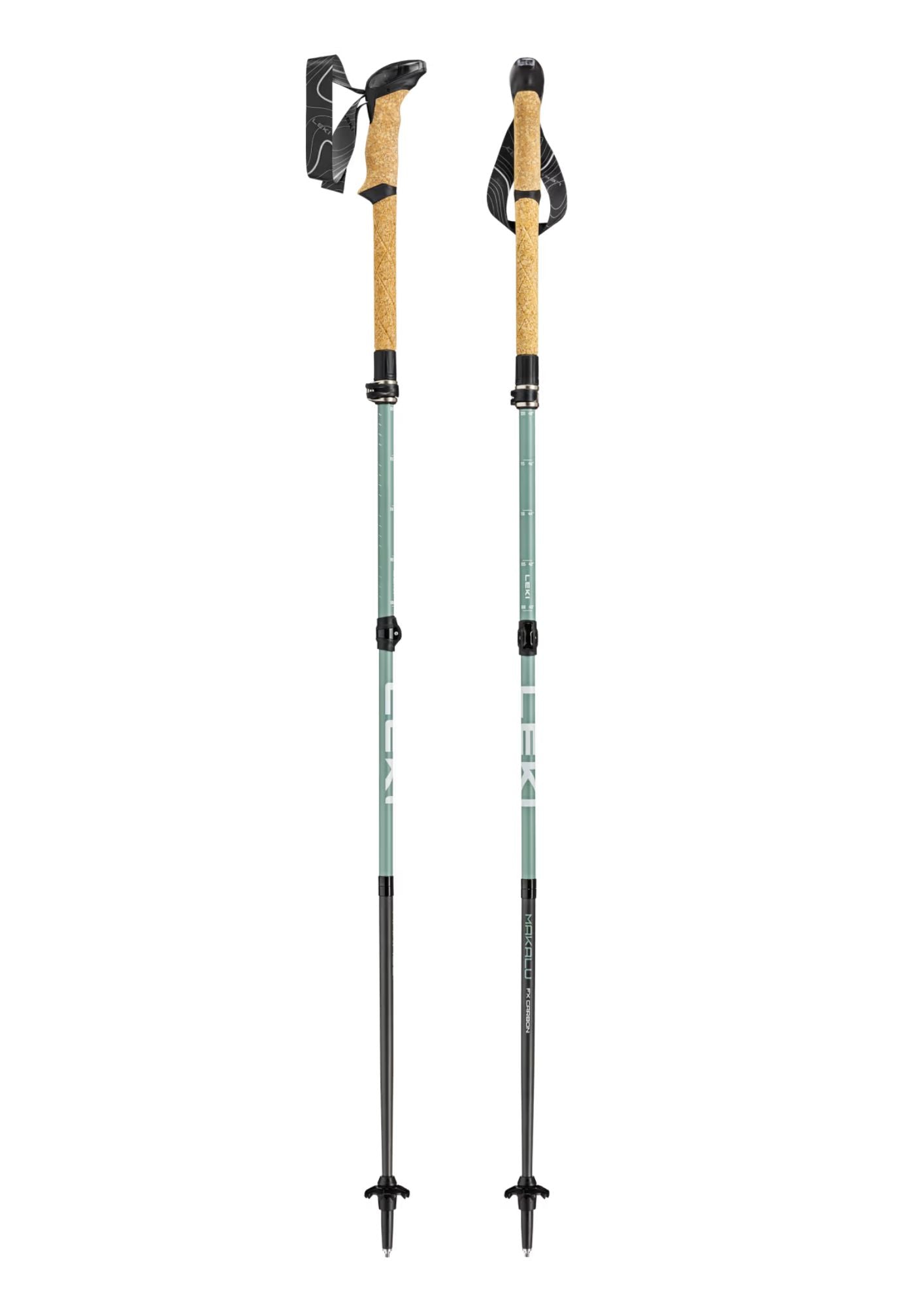 Bâtons de randonnées à câble rétractable Makalu FX Carbon