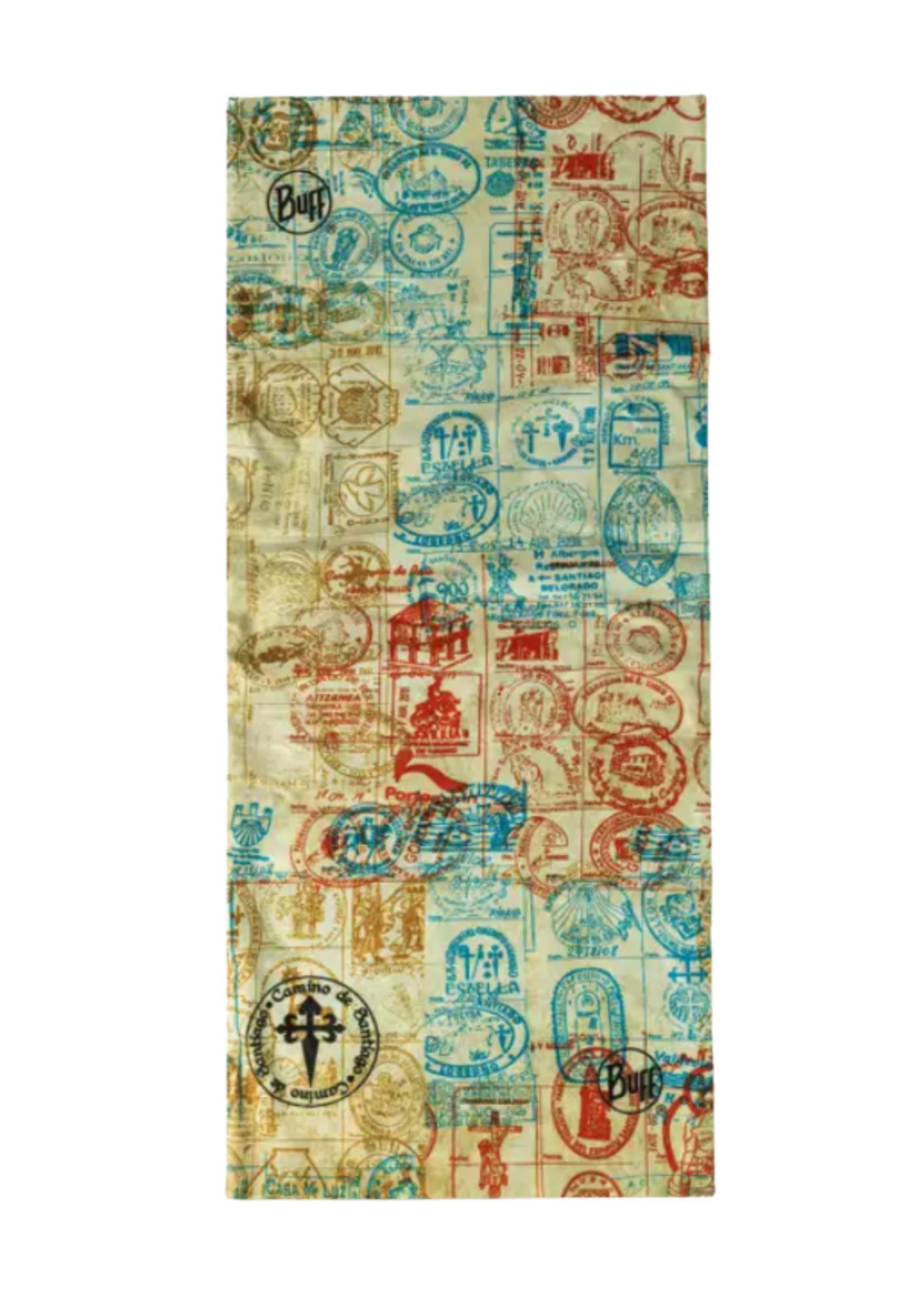 Tour de cou UV 50 + CoolNet UV® Camino de Santiago - Credencial Multi