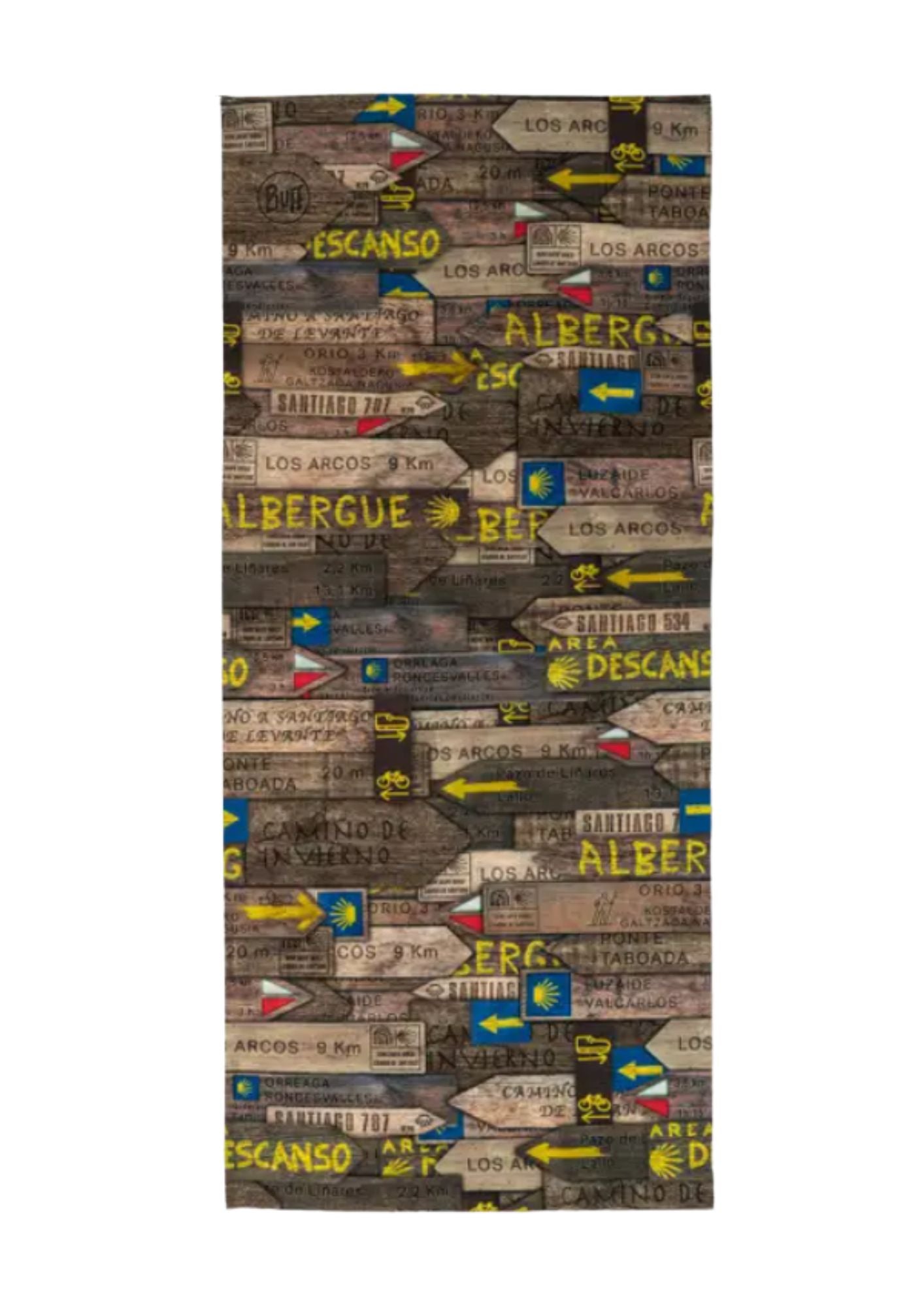 Tour de cou UV 50 + CoolNet UV® Camino de Santiago - Destinos