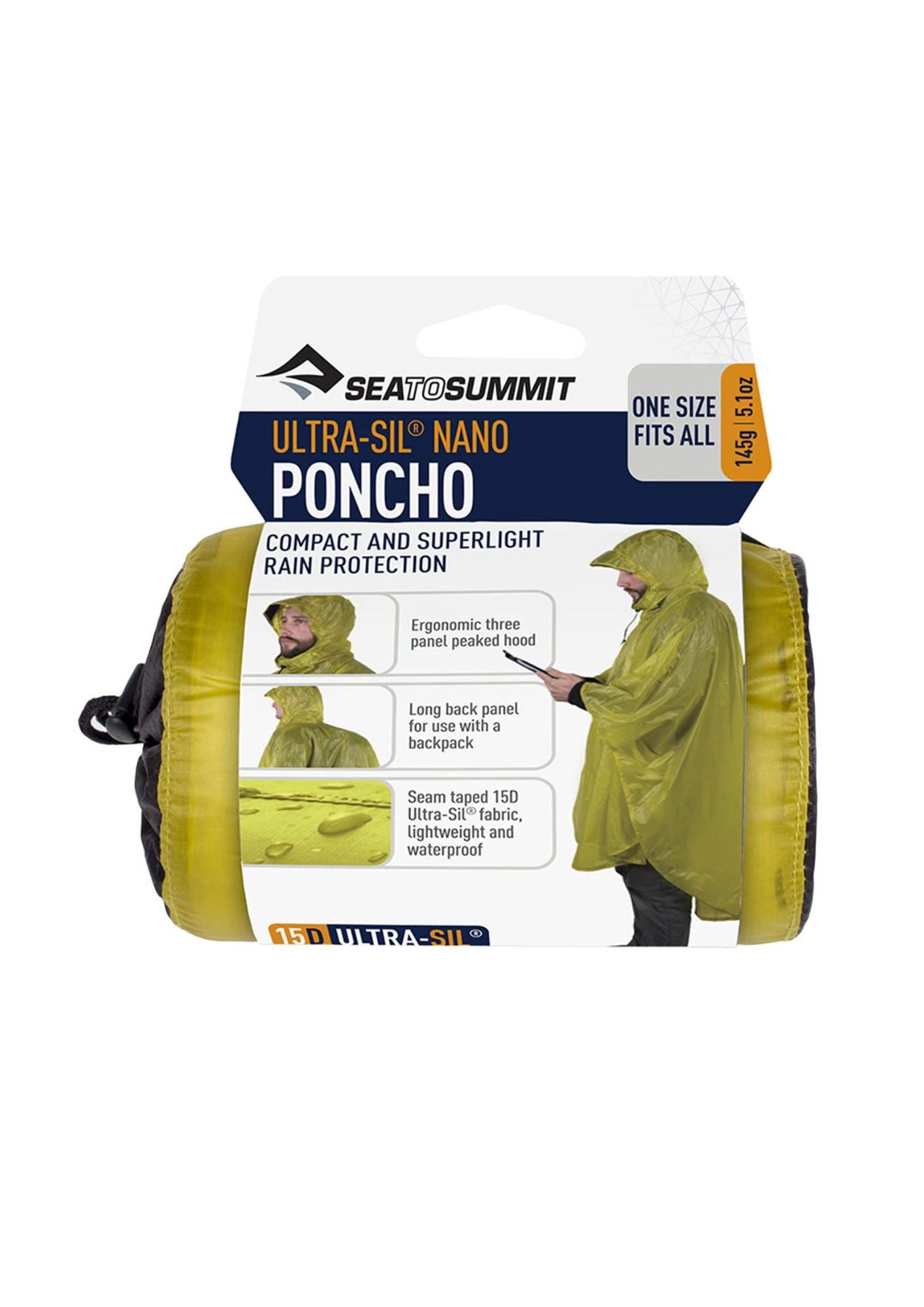 Poncho ultra léger - 15D ultra-sil