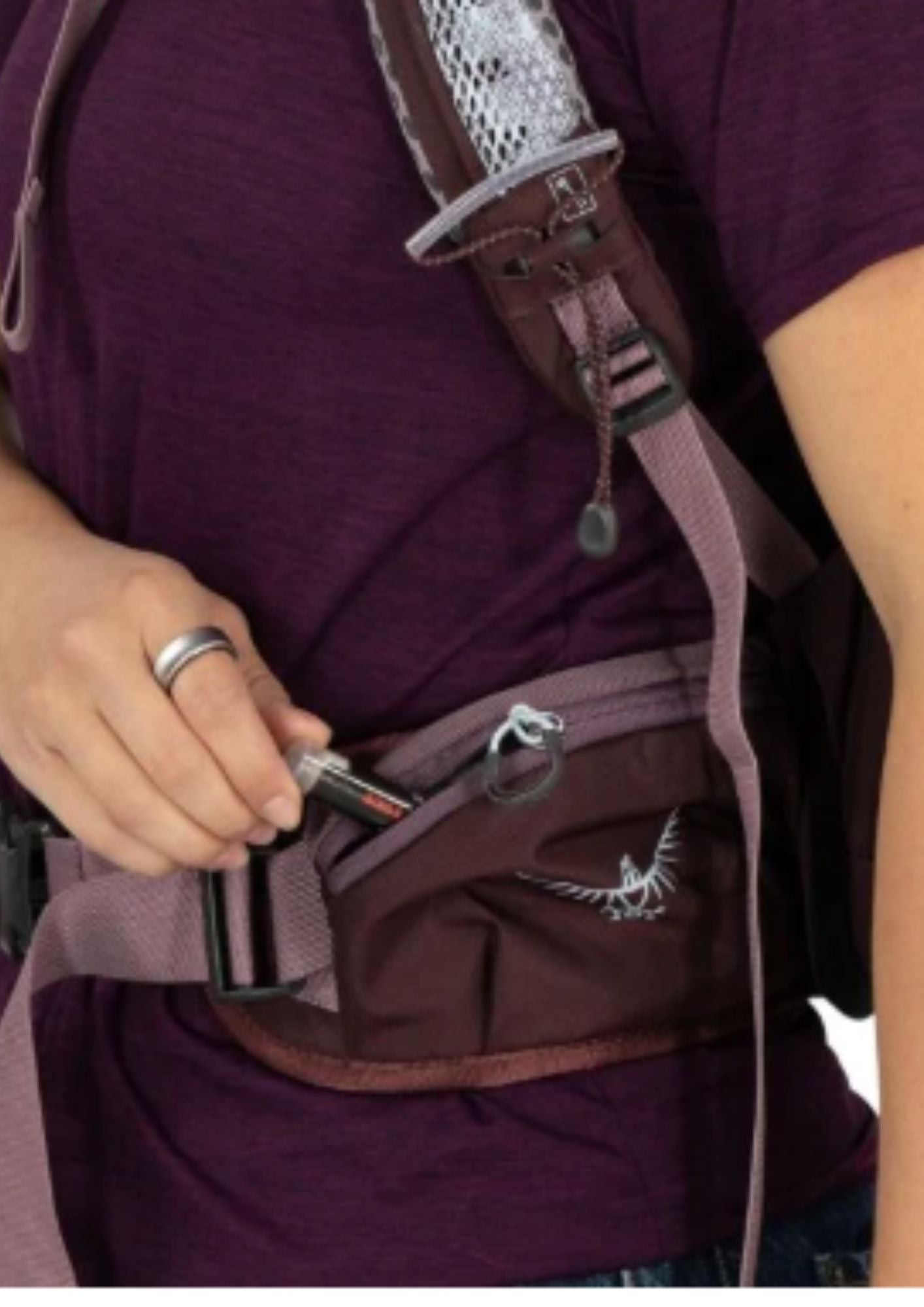 Mochila de senderismo para mujer 34L - SIRRUS 34
