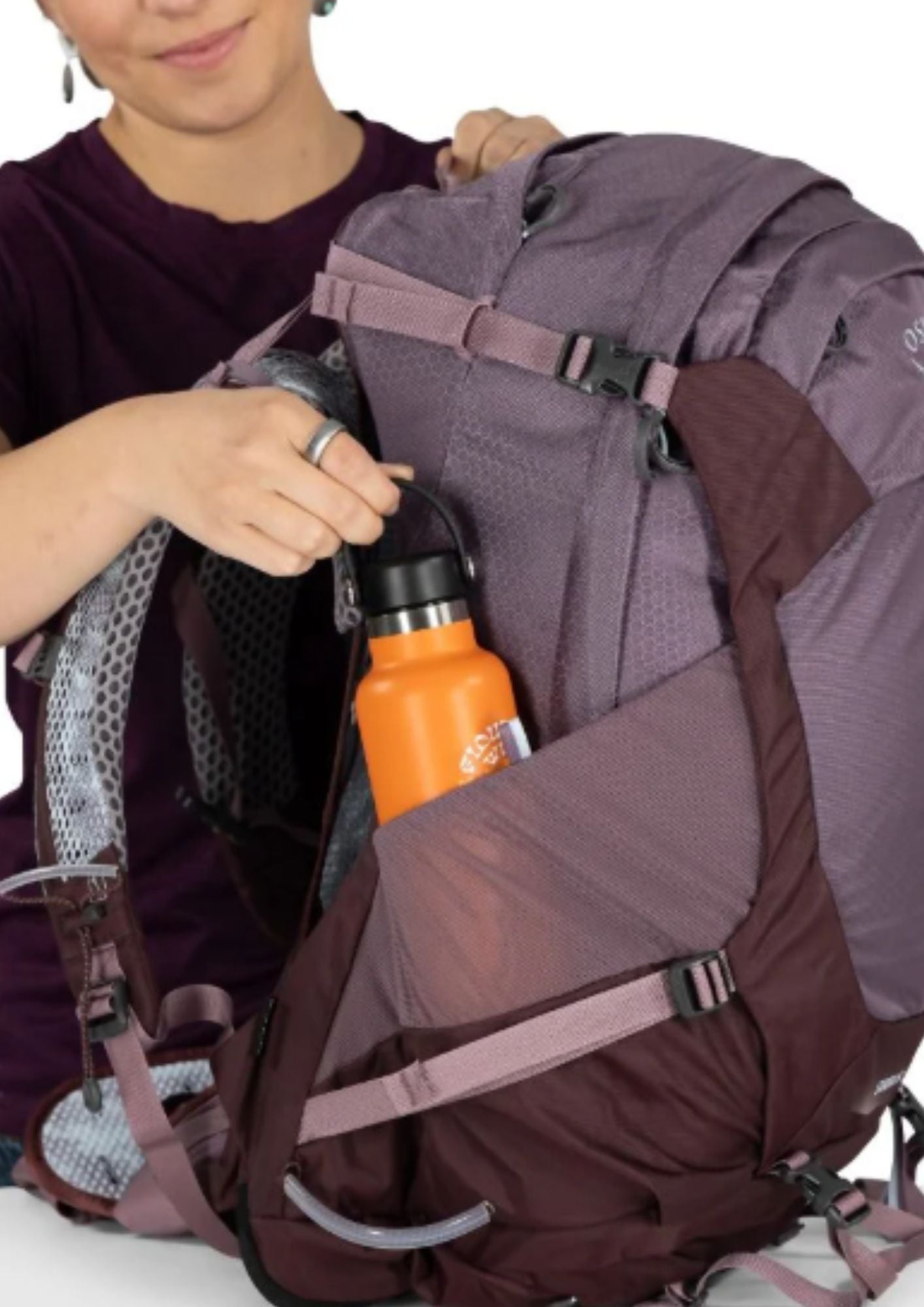 Mochila de senderismo para mujer 34L - SIRRUS 34